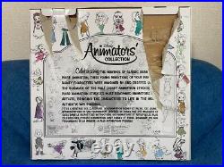 Disney Store ANIMATORS Collection Princess MINI DOLL SET 15 Figure Display F/S