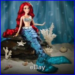 Disney Store ARIEL LIMITED EDITION DOLL 17 NEW 1 of 6000 Princess Mermaid