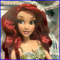 Disney Store ARIEL LIMITED EDITION DOLL 17 NEW 1 of 6000 Princess Mermaid