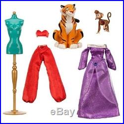 Disney Store Aladdin Deluxe Doll Gift Set New