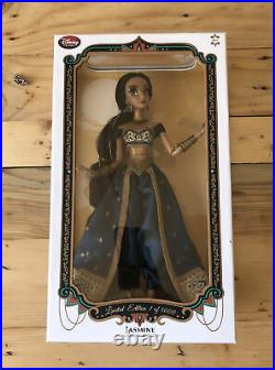 Disney Store Aladdin Princess Jasmine Limited Edition 2015 5000 Doll New