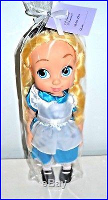 Disney Store Alice In Wonderland Animators Doll, Perfect and Gift Wrapped