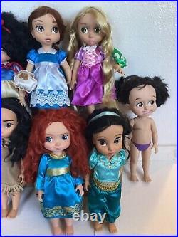 Disney Store Animator's Collection 16 Toddler Doll Lot 9 READ