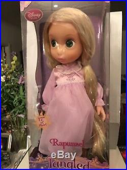 Disney Store Animator's Rapunzel Doll 1st Edition Tangled TINSEL HAIR