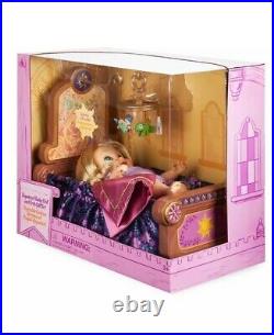 Disney Store Animator's Special Edition Rapunzel Baby Doll And Crib New