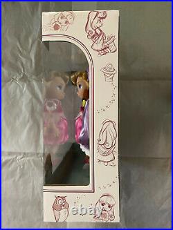 Disney Store Animators Collection Aurora Doll Gift Set Sleeping Beauty 16 NEW