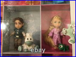Disney Store Animators Collection Mini Doll Gift Set With Pets NEW
