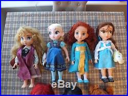 Disney Store Animators Toddler Princess Dolls Animation