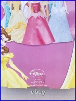 Disney Store Beauty Princess Belle & The Beast Doll Set RARE
