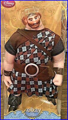 Disney Store Brave King Fergus Doll Father of Princess Merida NRFB Rare