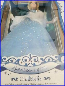 Disney Store CINDERELLA Limited Edition 5000 Fairytale Princess Doll 17 LE NEW