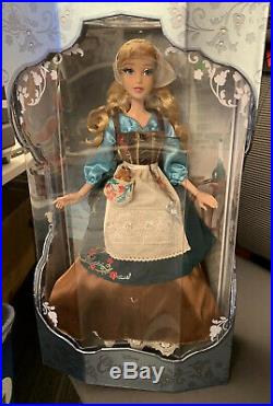 Disney Store Cinderella Doll Rag Peasant Dress Limited Edition 5200 Princess NIB