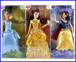 Disney Store Classic Princess Collection 11 Dolls and friendly figurines 2016