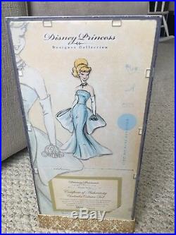 Disney Store Designer Princess Doll Cinderella Limited Edition