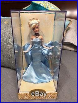 Disney Store Designer Princess Doll Cinderella MIB Limited Edition 8000 COA