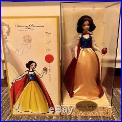 Disney Store Designer Princess SNOW WHITE Doll Limited Edition New