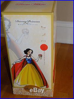 Disney Store Designer Princess Snow White Doll Limited Edition 4742 of 6000