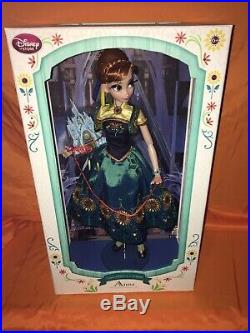 Disney Store Doll Princess Anna Frozen Fever 17 2015 Limited Edition of 5000