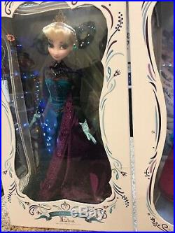Disney Store ELSA Anna CORONATION Princess QUEEN Doll LIMITED FROZEN 2 II 5000
