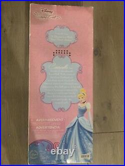Disney Store Exclusive Cinderella 17 Singing Doll New Nib