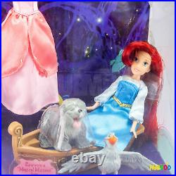 Disney Store Exclusive The Little Mermaid Ariel Mini Princess Doll Playset
