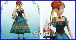 Disney Store FROZEN FEVER Princess ANNA Limited Edition 16 17 DOLL LE & CoA