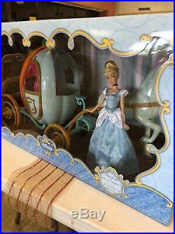 Disney Store Happily Ever AfterCarriage-Cinderella Pumpkin Coach Doll Play Set