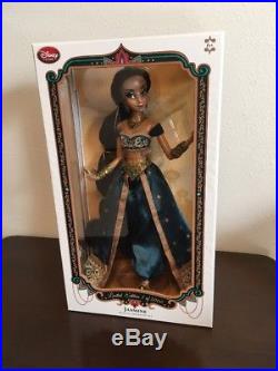 Disney Store JASMINE Deluxe Limited Edition ALADDIN Doll LE 5000 Princess NIB 17