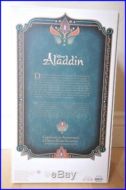 Disney Store Limited Edition 17 Doll New Aladdin Princess Jasmine Teal