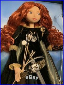 Disney Store Limited Edition 17 Princess Merida Doll Brave 7000 New