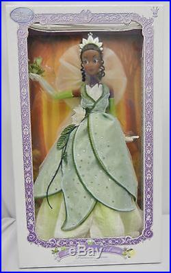 Disney Store Limited Edition 1 of 5000 The Princess and the Frog Tiana Doll