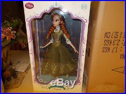 Disney Store Limited Edition Anna Doll Frozen 17''. New