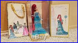 Disney Store Limited Edition Designer Princess Ariel Doll New
