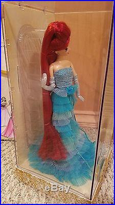 Disney Store Limited Edition Designer Princess Ariel Doll New