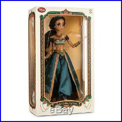 Disney Store Limited Edition Doll Princess Jasmine 17 Le 5000 Aladdin Teal