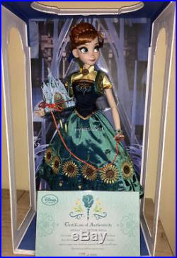 Disney Store Limited Edition Frozen Fever Anna Doll 17 Frozen Short Movie