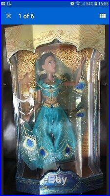 Disney Store Limited Edition Princess Jasmine Live Action Aladdin Doll