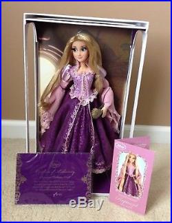 Disney Store Limited Edition Purple Rapunzel Doll 17 LE Tangled Princess