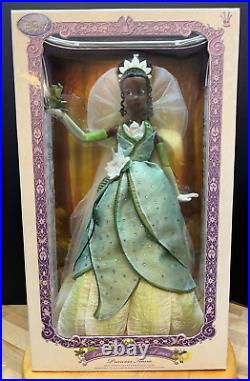 Disney Store Limited Edition Tiana Doll The Princess and the Frog 1 of 5000 NIB