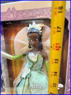 Disney Store Limited Edition Tiana Doll The Princess and the Frog 1 of 5000 NIB