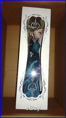 Disney Store Limited collector Edition Coronation Elsa Doll 17 frozen princess