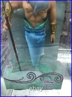 Disney Store Little Mermaid King Triton 12 Disney Princess Classic Collection