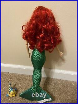 Disney Store Little Mermaid Princess Ariel Deluxe Feature Singing Doll 18 works