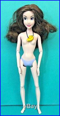 Disney Store Little Mermaid Vanessa Nude Doll Shell Necklace Ursula Sea Witch