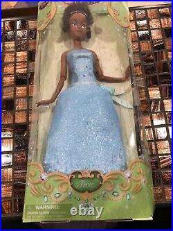 Disney Store PRINCESS TIANA and the FROG 12 Doll Never Out Of The Box