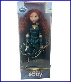 Disney Store Pixar Brave Merida Talking Doll Figure Toy Disney Princess 17 NEW