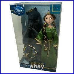 Disney Store Pixar Brave Mother Queen ELINOR AND BEAR SET SEALED