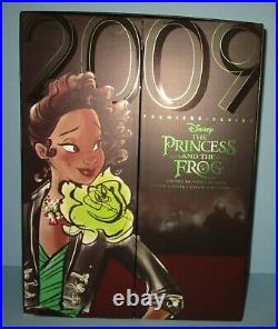 Disney Store Premiere Series Collection Tiana Doll LE Designer Frog Princess