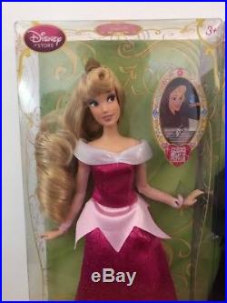 Disney Store Princess 12 Doll LOT SLEEPING BEAUTY Aurora Philip Maleficent NEW