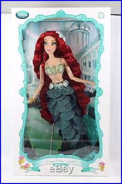 Disney Store Princess ARIEL Doll LE 6000 Little Mermaid Designer Limited Edition